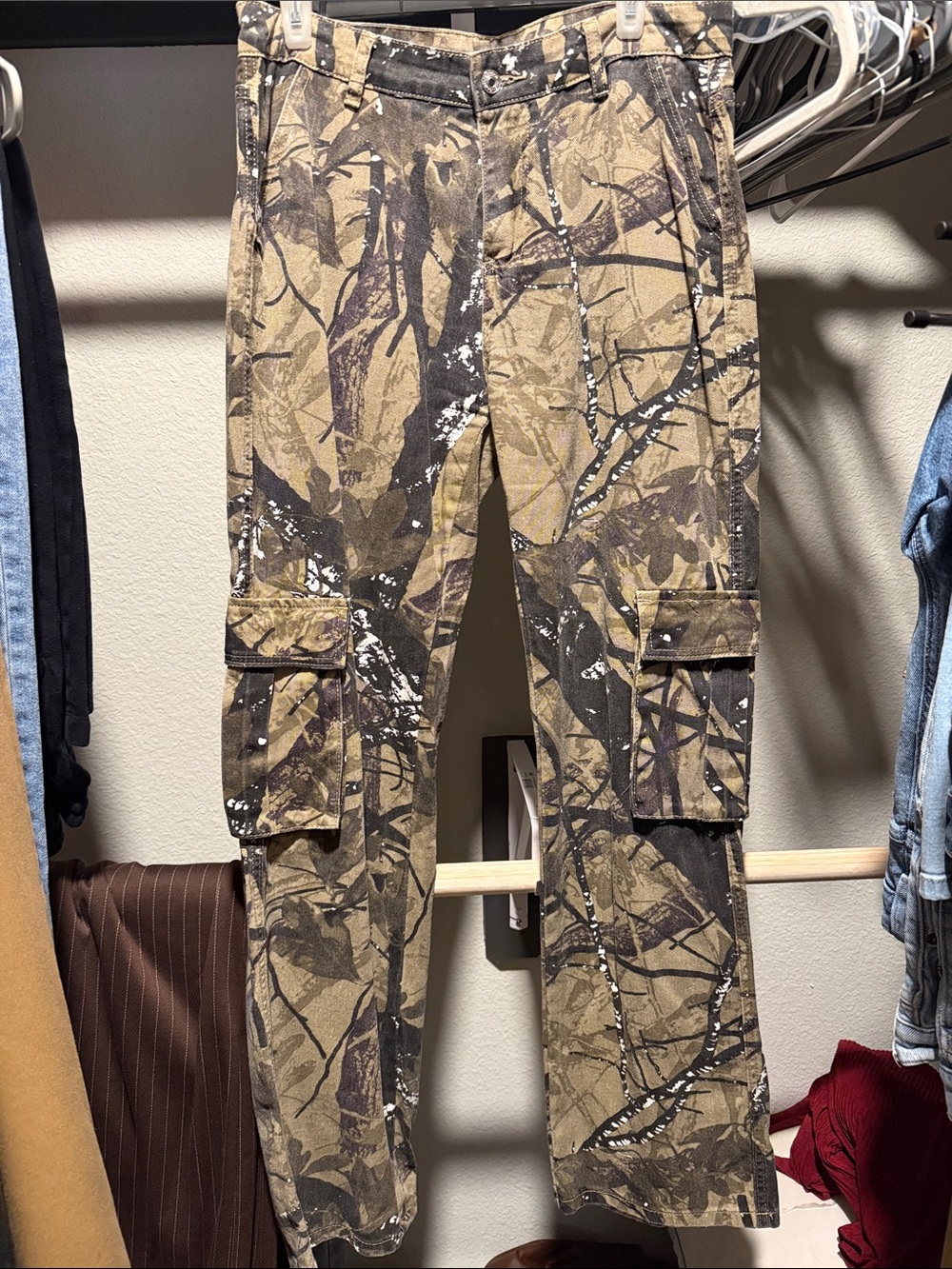 Camo jeans